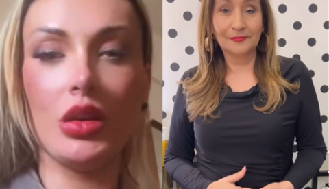 Andressa Urach perde a linha e xinga Sônia Abrão após críticas