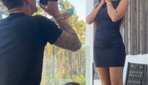 Gabriel Medina pede Isabella Arantes em casamento
