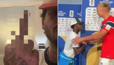 Zé Felipe se revolta com Vini Jr. após eliminação do Brasil e gera polêmica na web