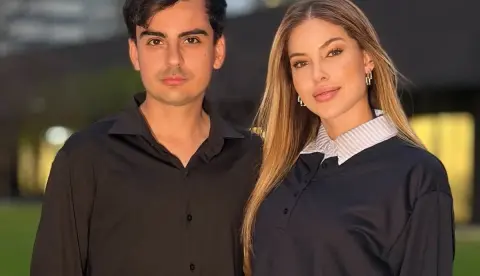 Apresentador revela affair com Dudu Camargo e abala namoro do jornalista com Saory