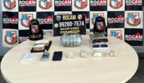 Dupla é presa com drogas no Nova Esperança após denúncia