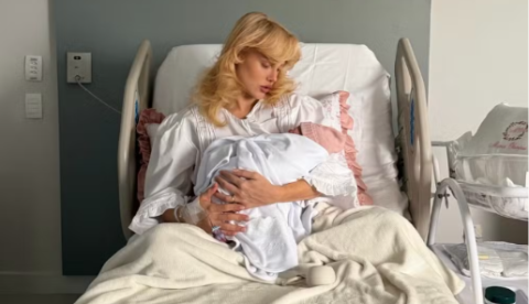 Nasce segunda filha de Malu Borges e João Victor; veja fotos