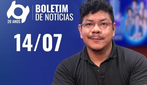 Confira as principais notícias no 'Boletim' desta terça-feira; Assista