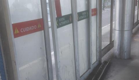 Vandalismo em portas automáticas de terminais gera prejuízo de R$ 31 mil em Manaus