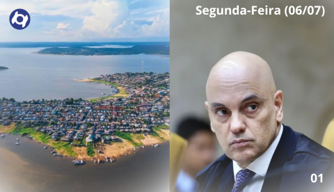 Veja as notícias desta segunda-feira