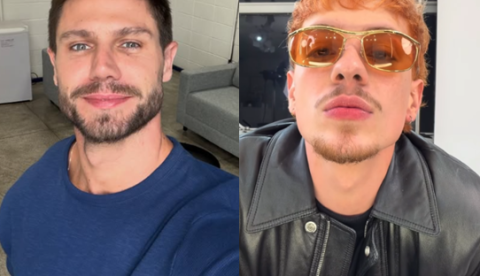 Jonas Sulzbach causa polêmica ao reagir a vídeo sobre Juliano Floss de cueca