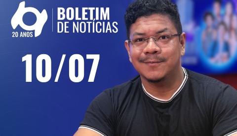 Confira as principais notícias no 'Boletim' desta sexta-feira; Assista