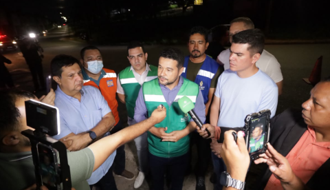 Manaus entra em estado de alerta e Gabinete de Crise é instalado após vazamento de gás no Distrito Industrial