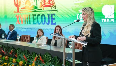 Juíza do TRE-AM comanda evento nacional focado na segurança do processo eleitoral