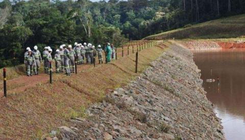 Barragem da Mineração Taboca, em Presidente Figueiredo, é apontada com categoria de risco alto
