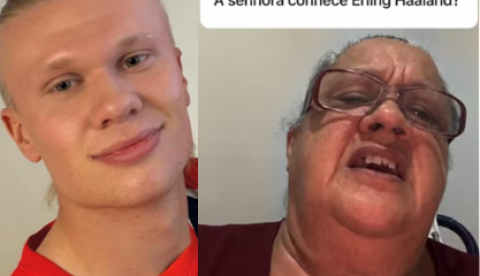 Haaland reage a vídeo de brasileira tentando pronunciar seu nome