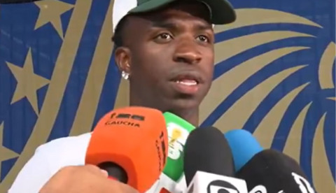 Vini Jr. explica por que não bateu pênalti; vídeo