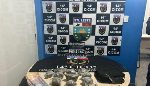Suspeito agride policial com soco durante tentativa de fuga no Tancredo Neves