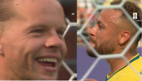 Saiba o que Neymar e goleiro norueguês falaram antes do pênalti