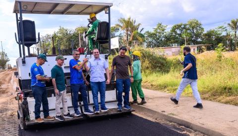 Com investimento de R$ 10,3 milhões, Manicoré recebe obras de pavimentação em 28 ruas