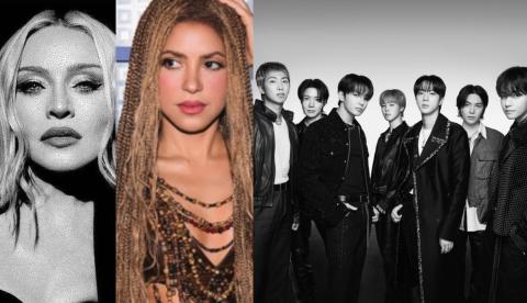 Encerramento da Copa terá shows de Madonna, Shakira, BTS e Justin Bieber