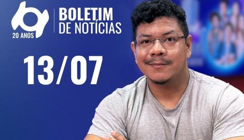 Confira as principais notícias no 'Boletim' desta segunda-feira; Assista