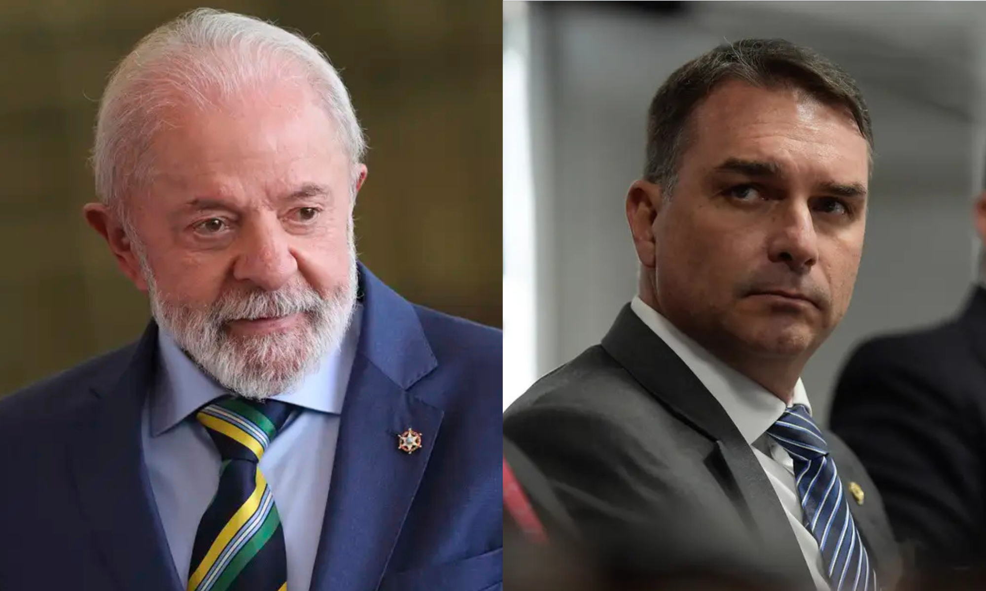Pesquisa aponta Lula à frente de Flávio Bolsonaro em eventual segundo turno do pleito