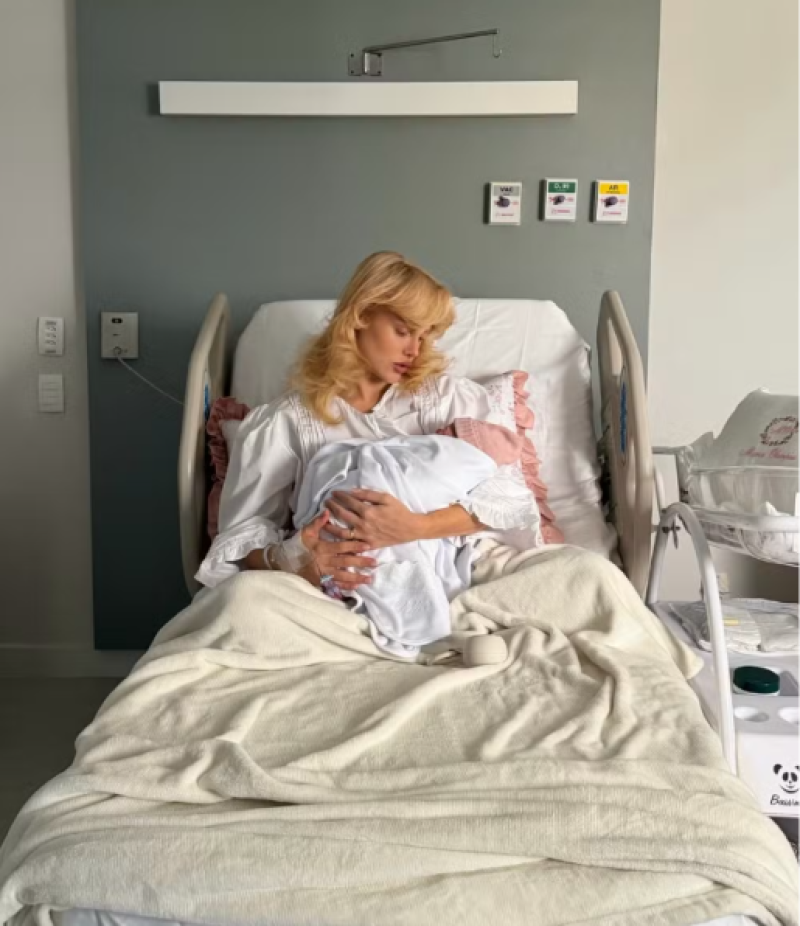 Nasce segunda filha de Malu Borges e João Victor; veja fotos