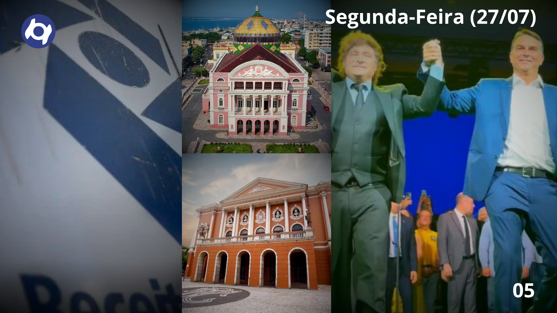 Veja as notícias desta segunda-feira
