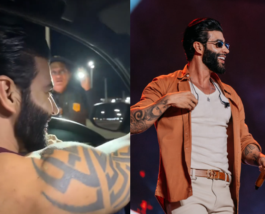 Gusttavo Lima é parado em blitz e não é reconhecido por policial