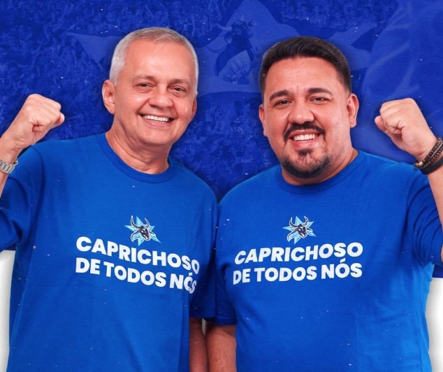 Carmona Oliveira e Juarez Filho oficializam chapa "Caprichoso de Todos Nós" para a presidência do bumbá