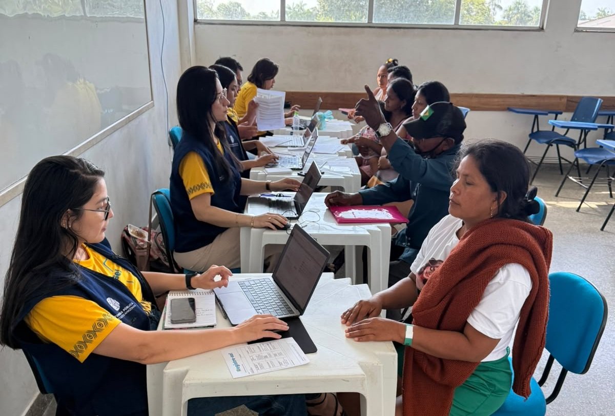DPE-AM realiza serviços de documentação em Tabatinga; saiba como participar