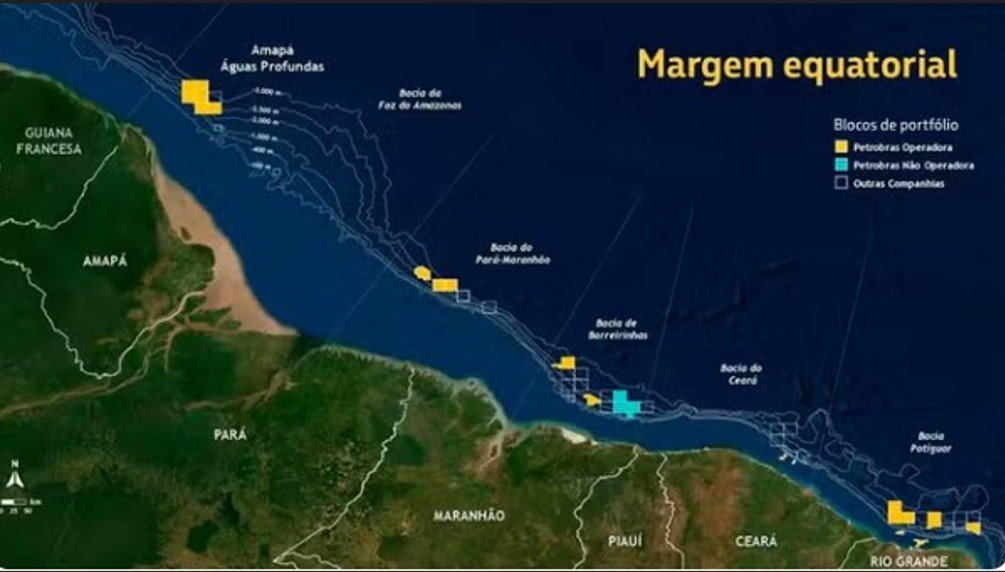 Petrobras encontra sinais de petróleo e gás na Foz do Amazonas