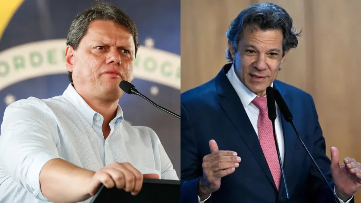 Tarcísio e Haddad se reencontram em debate na TV neste domingo