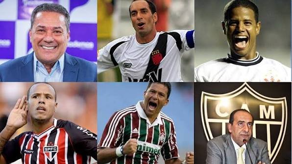 A escalação de craques que trocou o gramado pelo palanque em 2026