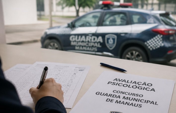 Concurso: Guarda Municipal de Manaus avaliará 23 características psicológicas dos candidatos