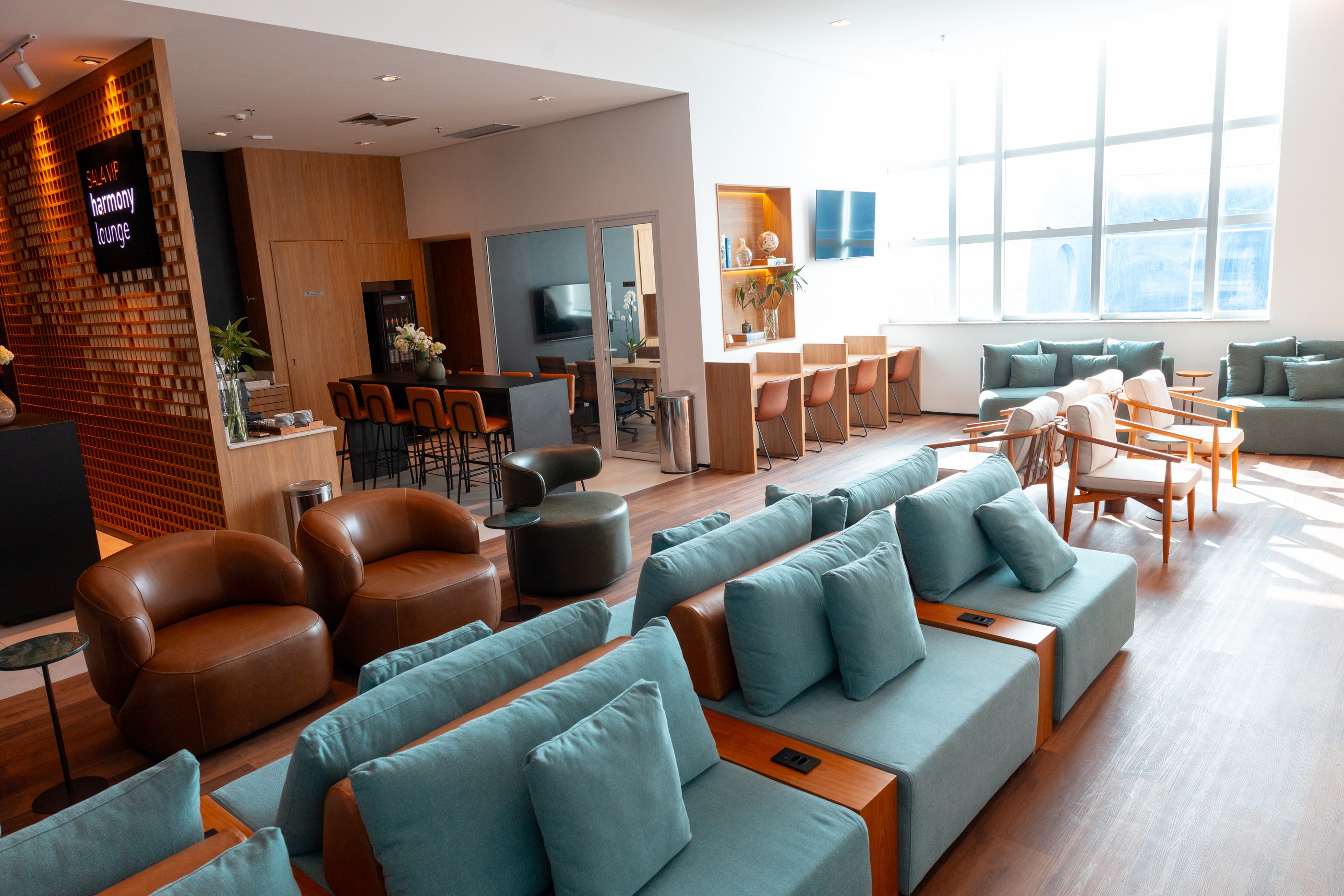 Harmony Lounge inaugura unidade no Aeroporto Santos Dumont, no Rio de Janeiro