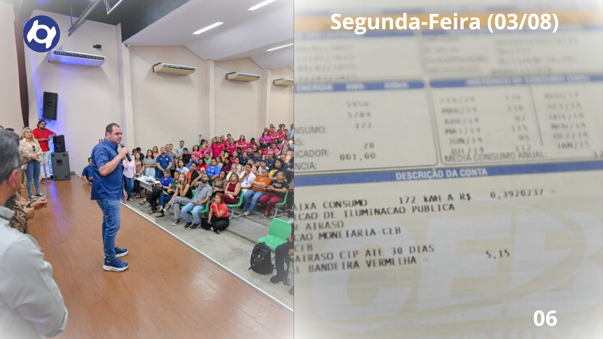 Veja as notícias desta segunda-feira