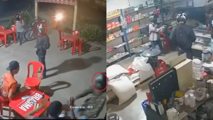 Trio armado rende clientes no alpendre e leva celulares em comércio de Campo Maior