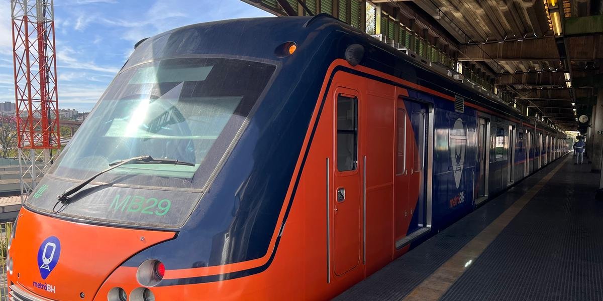 Metrô BH opera em via única à noite entre Floramar e Waldomiro Lobo até sexta