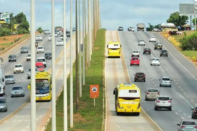 GDF autoriza táxis no corredor do BRT Sul por 90 dias a partir desta quinta