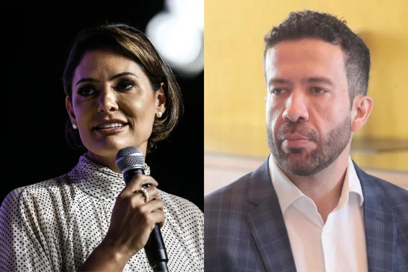 Janones recorre à imunidade parlamentar para tentar derrubar queixa-crime de Michelle Bolsonaro