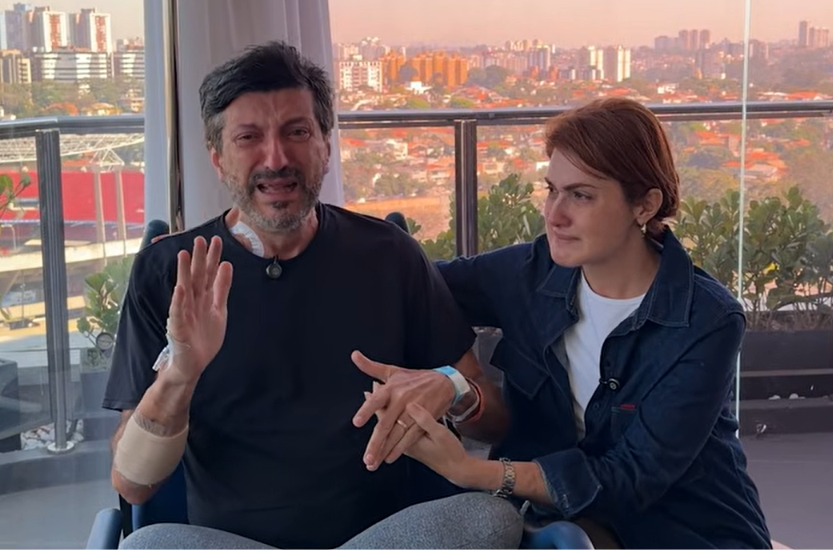 Lito Sousa chora em vídeo ao falar sobre doença rara e sem tratamento