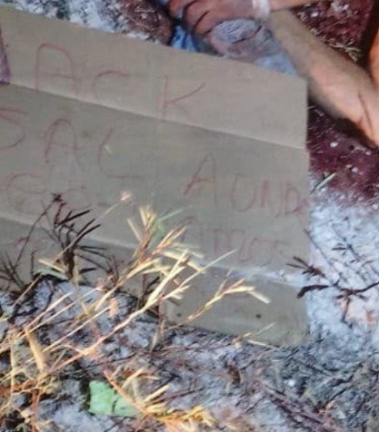 Corpo de homem é encontrado com sinais de tortura e bilhete na Av. Margarita