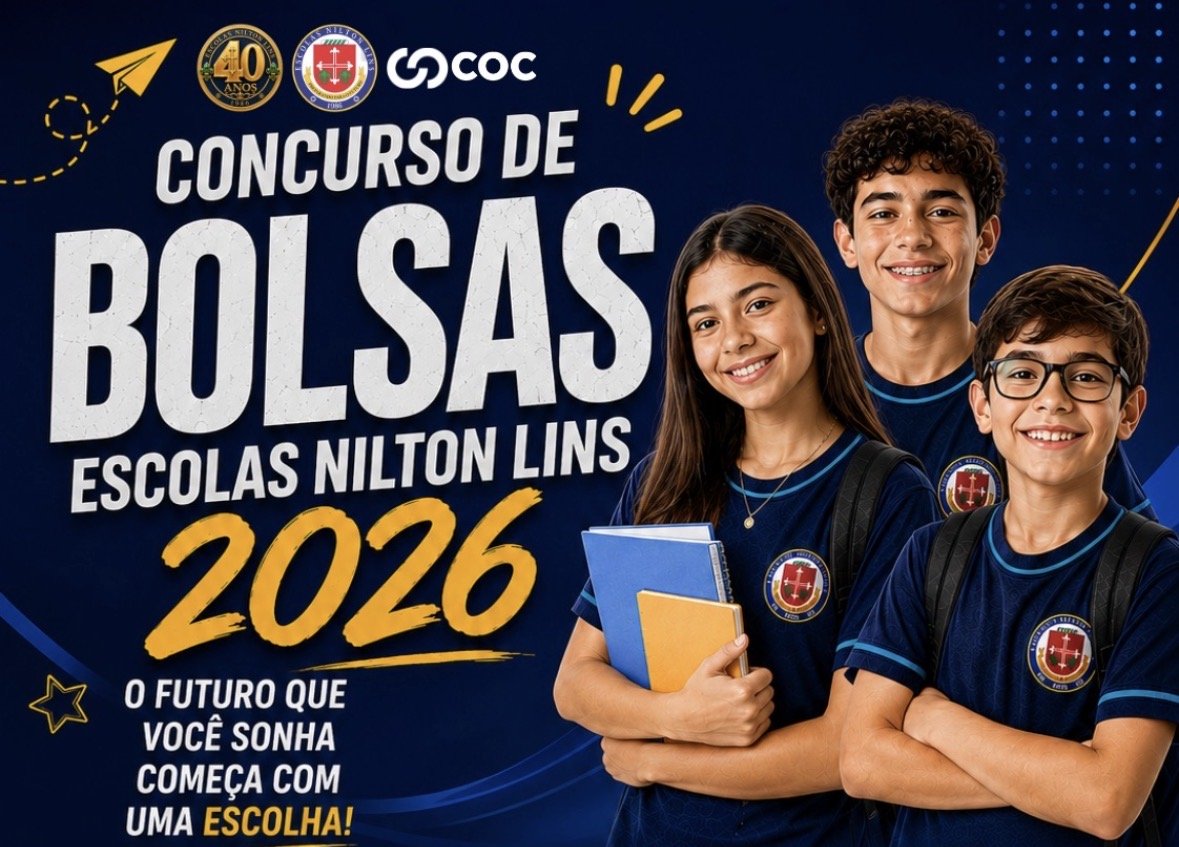 Escolas Nilton Lins abrem inscrições para novos concursos de bolsas em Manaus e Manacapuru