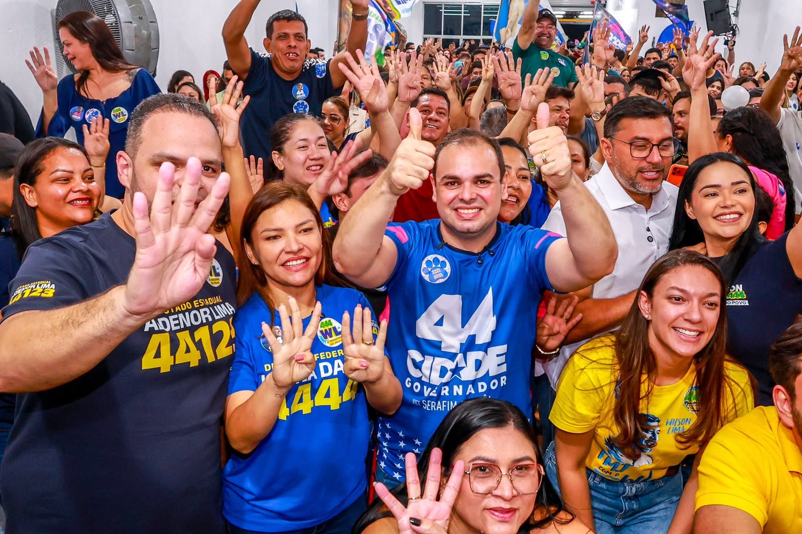 Roberto Cidade reúne apoiadores em Manaus e destaca propostas para saúde e infraestrutura