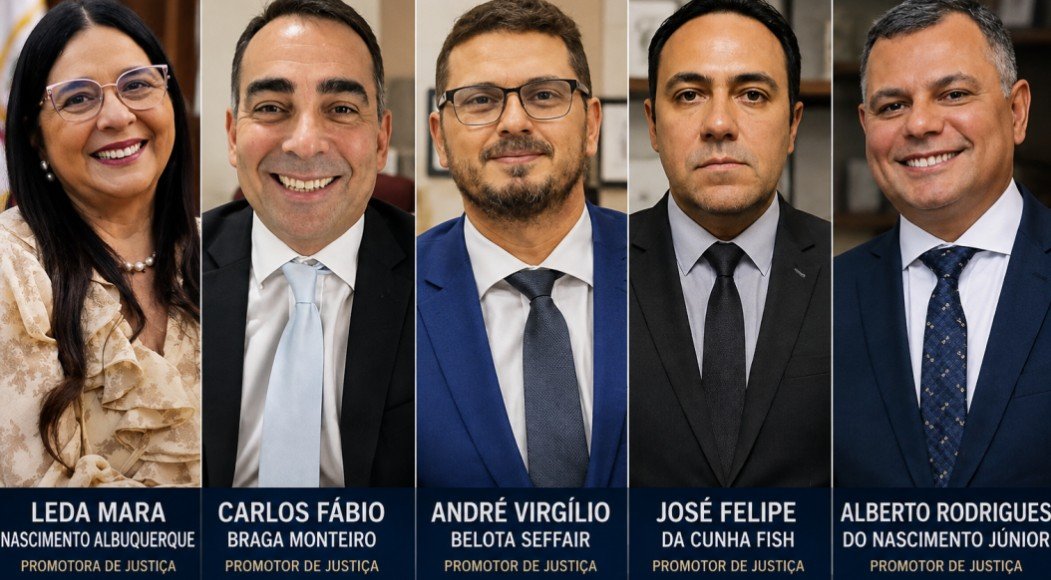 Cinco disputam lista que dará a Roberto Cidade escolha do próximo chefe do MP do Amazonas