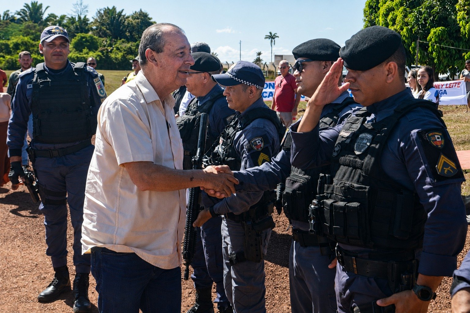 Omar Aziz promete duplicar efetivo da PM e abrir concurso para mais de 5 mil vagas no Amazonas