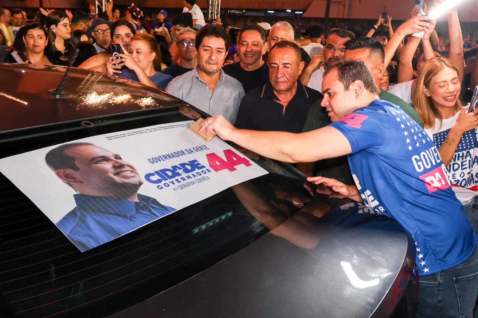 Roberto Cidade dá início à campanha de reeleição com atos em Manaus e Manacapuru