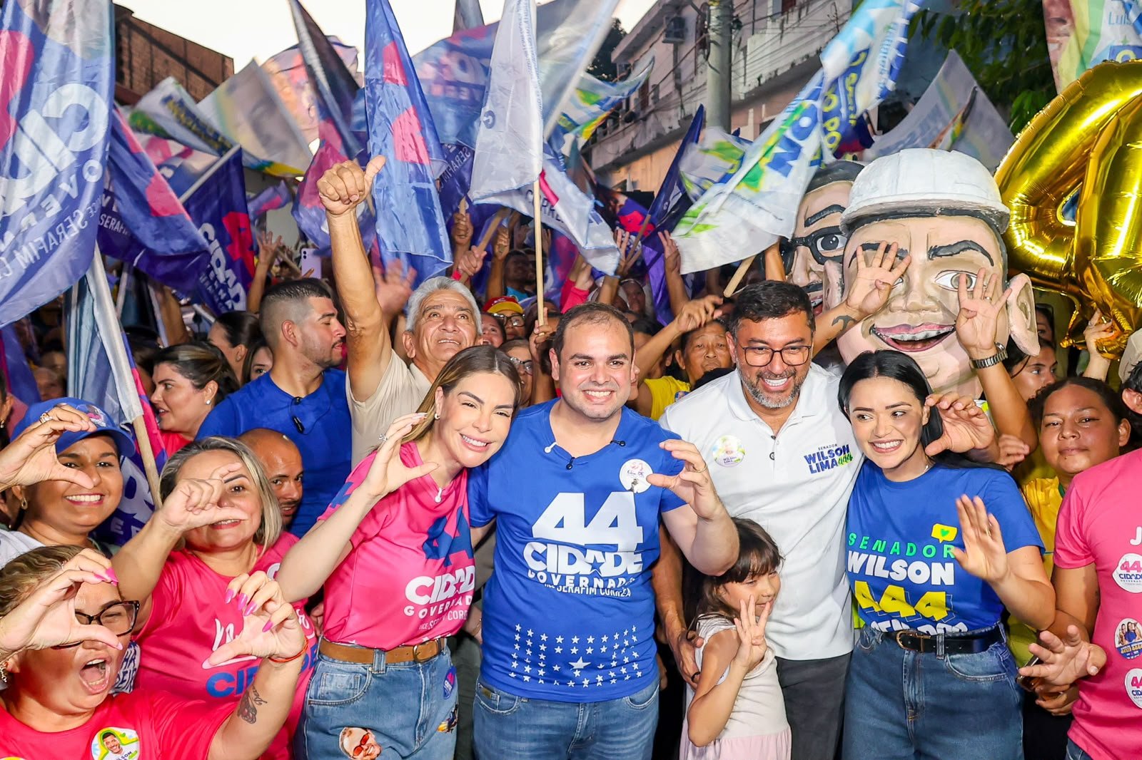 Roberto Cidade intensifica campanha nas ruas de Manaus e destaca propostas para novo mandato