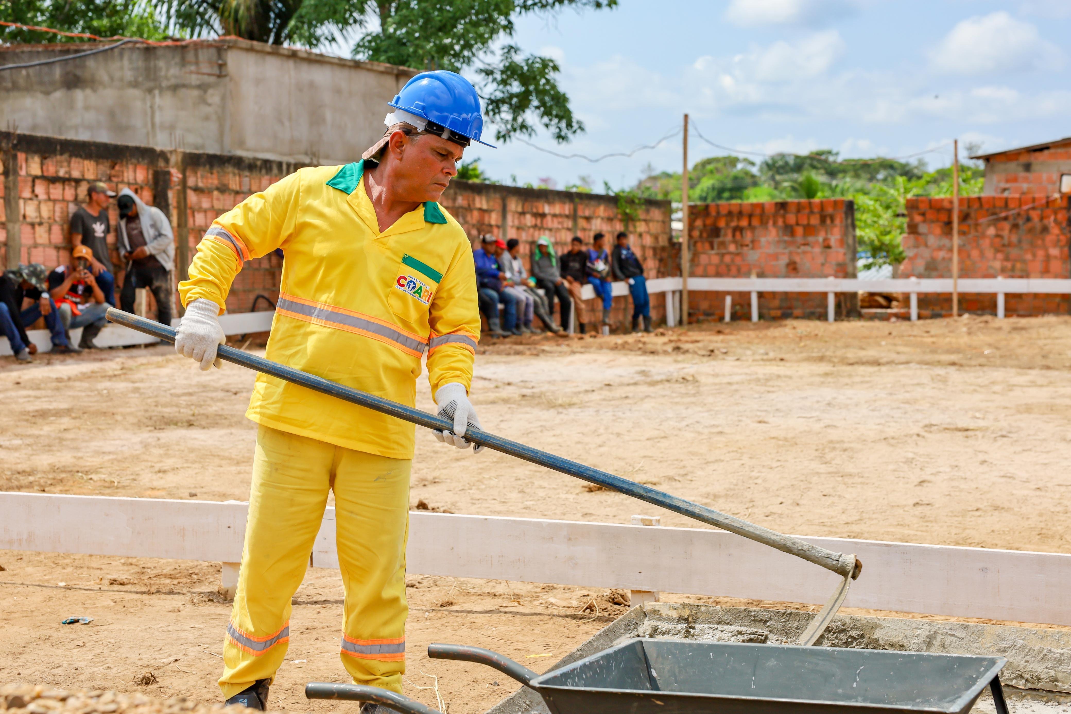 Nova UBS Jatyr de Moura Aguiar começa a ser construída em Coari