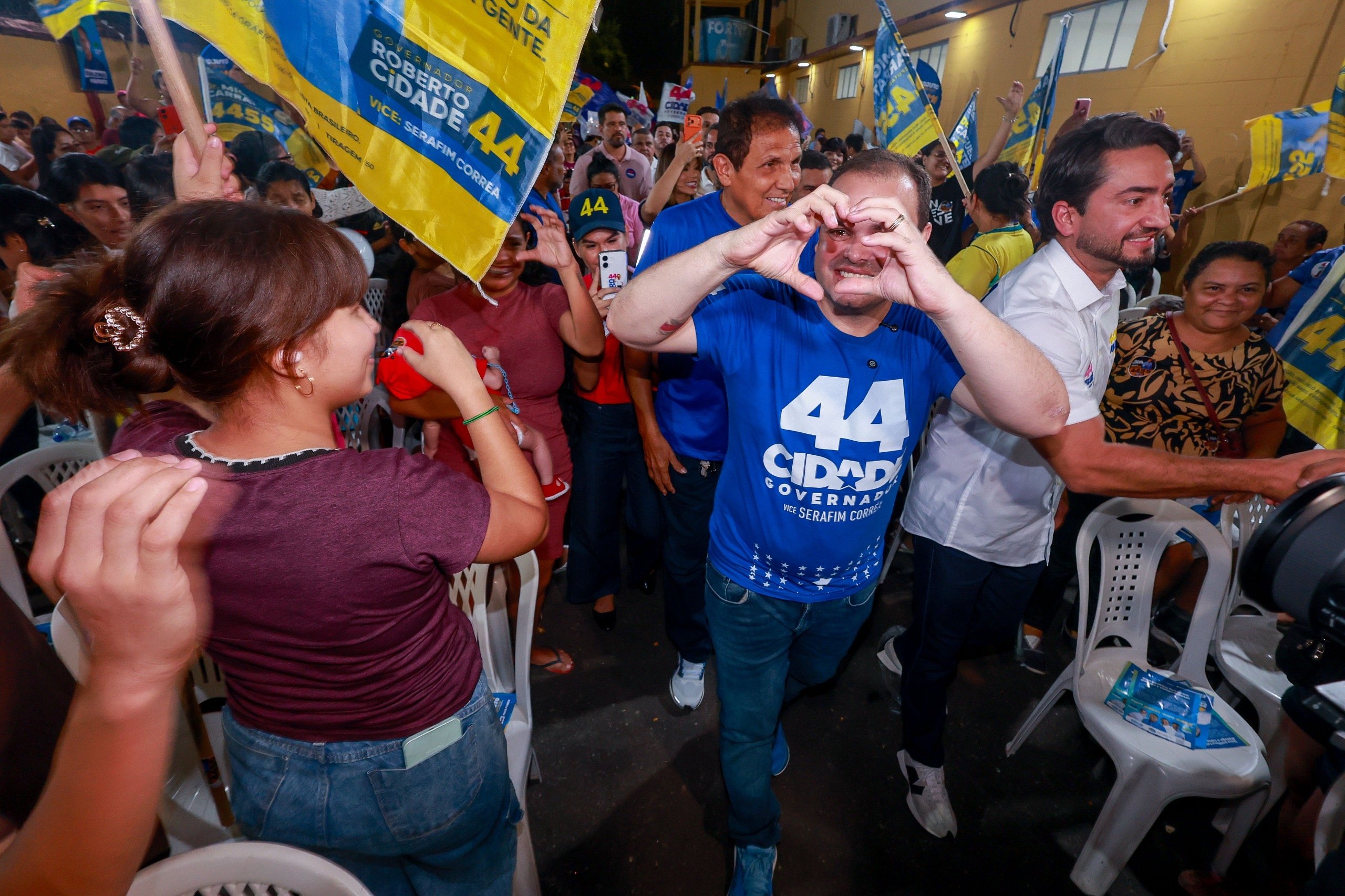 Roberto Cidade mobiliza 5 mil apoiadores em Manaus e detalha metas para saúde e educação