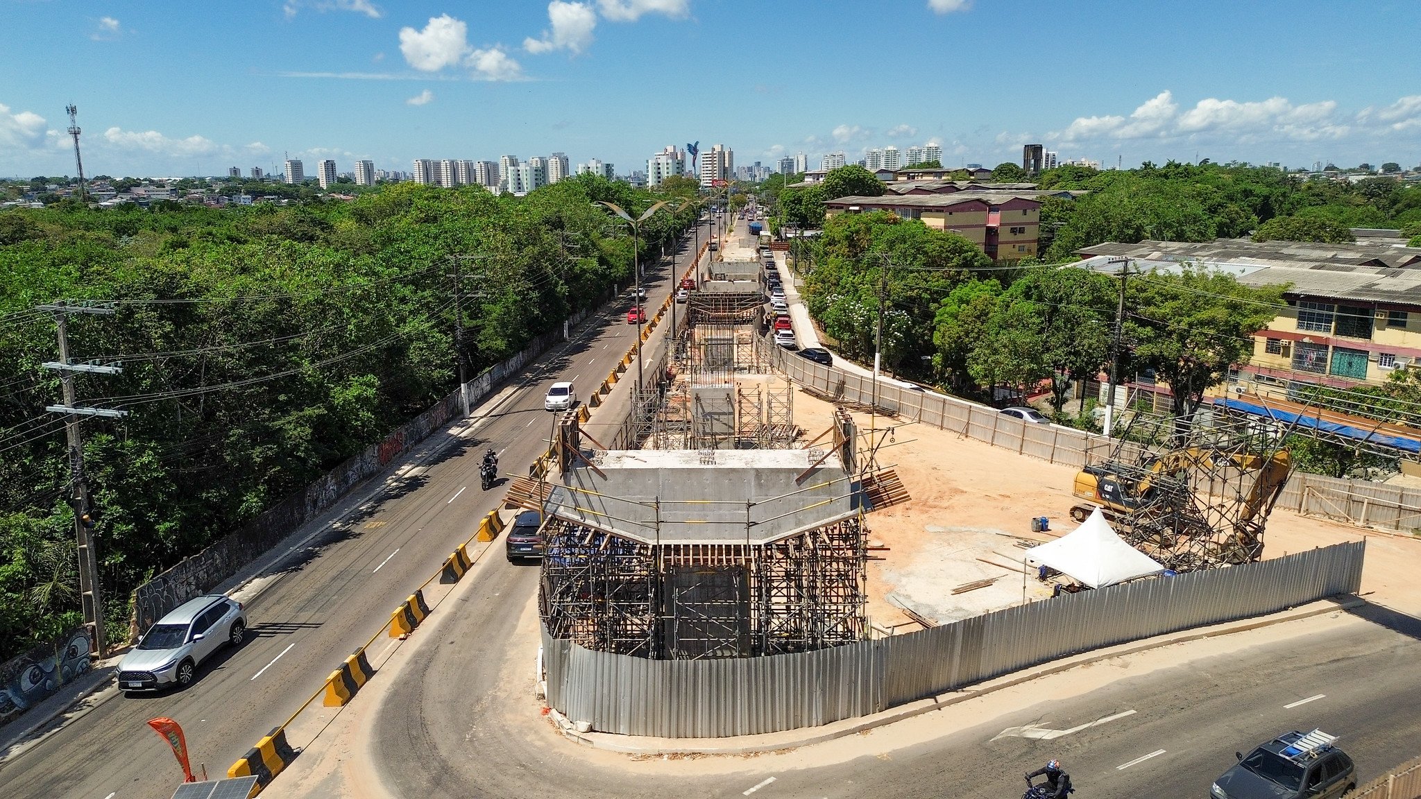 Obras do Passarão interditam avenidas Brasil e Coronel Teixeira a partir desta semana