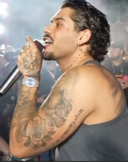 Zé Felipe xinga fã que mostrou foto de Virginia e Vini Jr em show