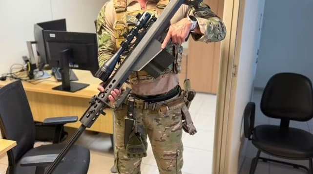 Fuzil capaz de derrubar aeronaves é apreendido em operação contra CV no Amazonas